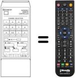 Replacement remote control RC 81