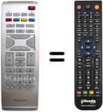 Mando a distancia equivalente Aristona 23 PF 4321
