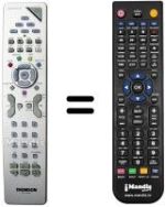 Replacement remote control RCT 615 DBLM1