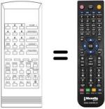 Replacement remote control RCU 1709