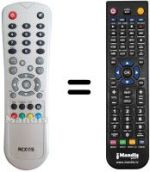 Replacement remote control RCX 115