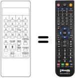 Mando a distancia equivalente RD-1607 E