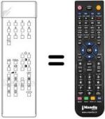 Replacement remote control REM-70