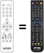 Mando a distancia equivalente REMOTE CONTROL 211