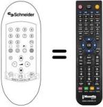 Replacement remote control REMOTE CONTROL 220