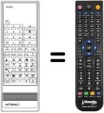 Mando a distancia equivalente RH 2000