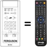 Replacement remote control RHT 01
