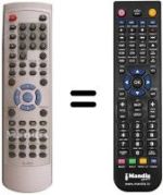 Replacement remote control RL-R8H2