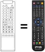 Mando a distancia equivalente RM-113