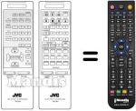 Mando a distancia equivalente RM-C963