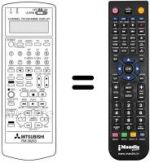 Mando a distancia equivalente RM 36203