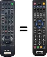Mando a distancia equivalente Sony KV-21 V6D
