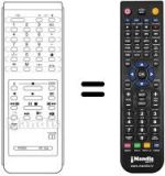 Replacement remote control RT 102