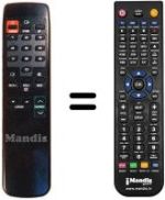 Mando a distancia equivalente SR 9000