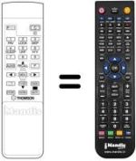 Mando a distancia equivalente VIDEOCRYPT II