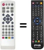 Replacement remote control Telesystem TS 6211 DT
