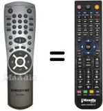 Replacement remote control SV 12909