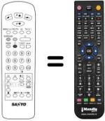 Replacement remote control SXMRA