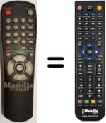 Mando a distancia equivalente AA64-50236A
