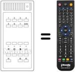 Replacement remote control T 723