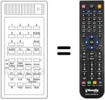 Replacement remote control T 731