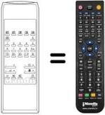 Mando a distancia equivalente TC 142