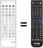 Mando a distancia equivalente TC 153