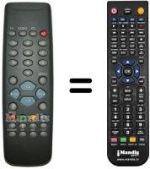 Replacement remote control Sinudyne 42000