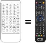 Replacement remote control TELECOMPUTER 7444