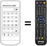 Replacement remote control TELECONTROL 2200