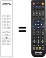 Mando a distancia equivalente TELECONTROL 3539