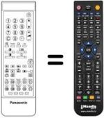 Mando a distancia equivalente TNQ 8E 0432