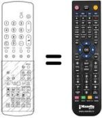 Mando a distancia equivalente TNQ 8E 0453