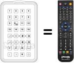 Replacement remote control TELECOMPUTER 99-16