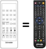 Replacement remote control TV 5 MONO