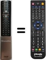 Mando a distancia equivalente Toshiba 46 UL 875