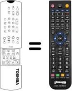 Mando a distancia equivalente CT-9900
