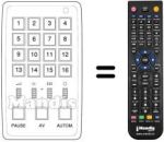 Replacement remote control P 16