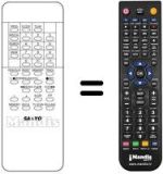 Mando a distancia equivalente VCR 37 KEY-SPECIAL / SEARCH