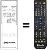 Replacement remote control VDR 700