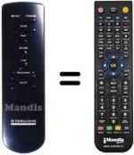 Replacement remote control Thorn FV 54 LX