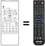 Mando a distancia equivalente Finlux VR 1030