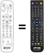 Replacement remote control VR 172 L