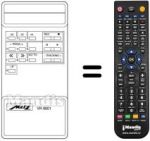 Mando a distancia equivalente VR 9601