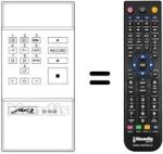 Mando a distancia equivalente VR 9603
