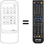 Replacement remote control VS 068 G