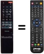 Mando a distancia equivalente 2029-8900