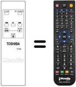Mando a distancia equivalente VT-B1E