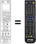 Mando a distancia equivalente VT-RM 773 E
