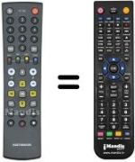 Replacement remote control Kathrein UFD 550